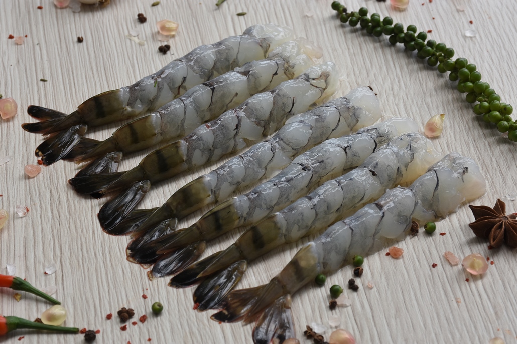 Frozen Nobashi Tiger Shrimp