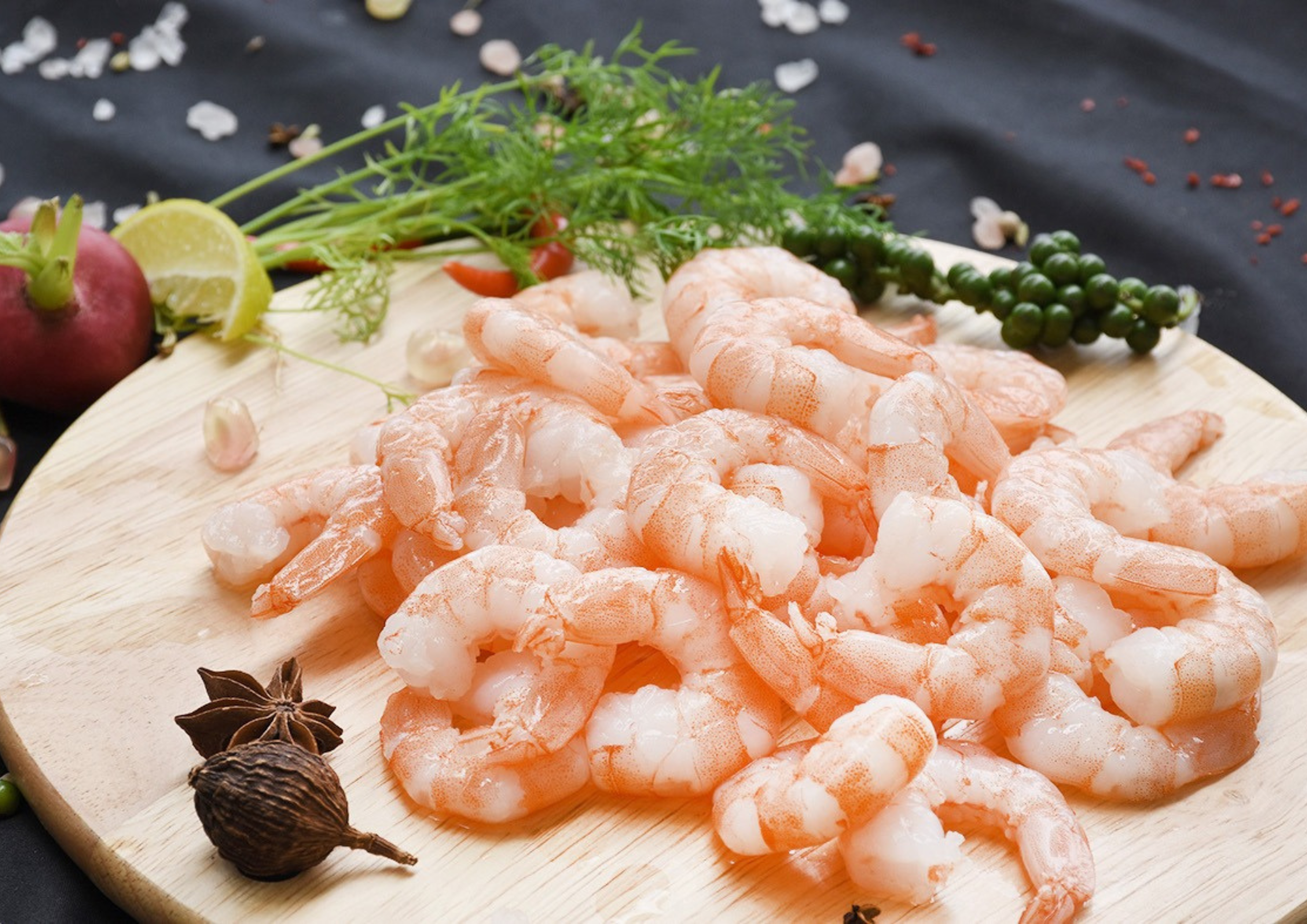 COOKED VANNAMEI SHRIMP PD FROZEN
