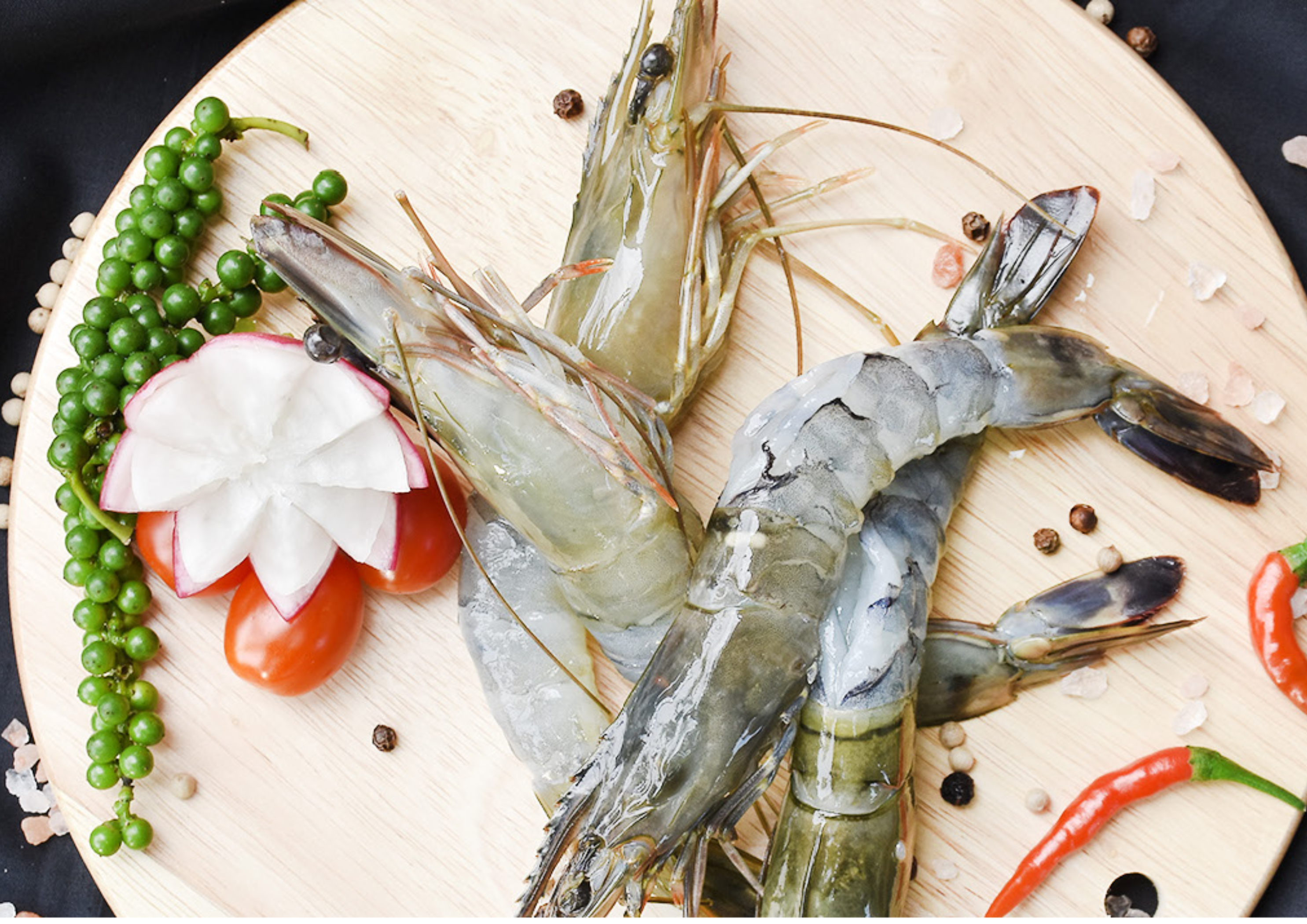 RAW BLACK TIGER SHRIMP BIKINI HOSO FROZEN